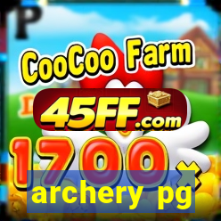 archery pg